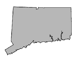 connecticut map
