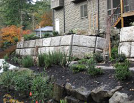 residential retaining wall