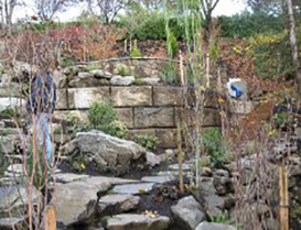 residential retaining wall