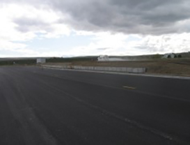 leslie road retaining wall construction