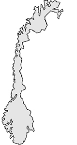 norway map