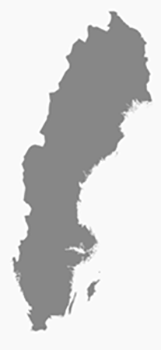 sweden map